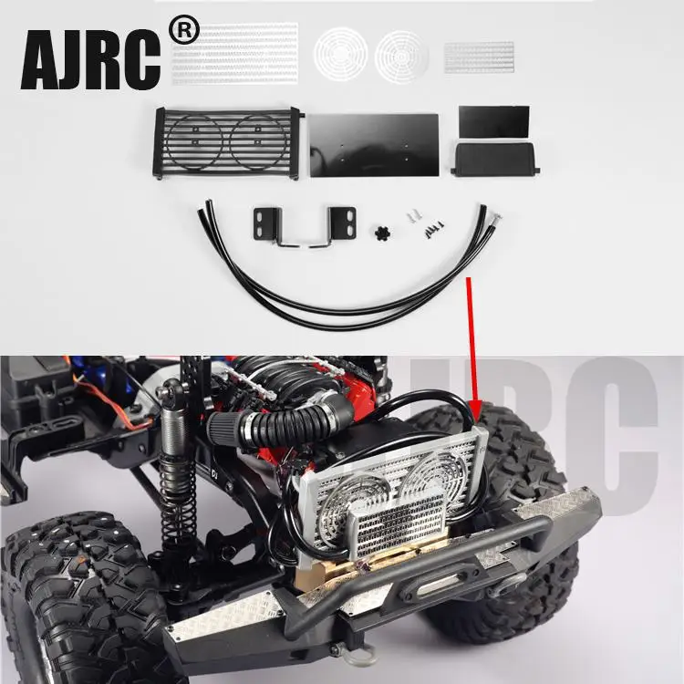 Rc Автомобиль Моделирование охлаждающей воды бак для 1/10 RC Гусеничный автомобиль