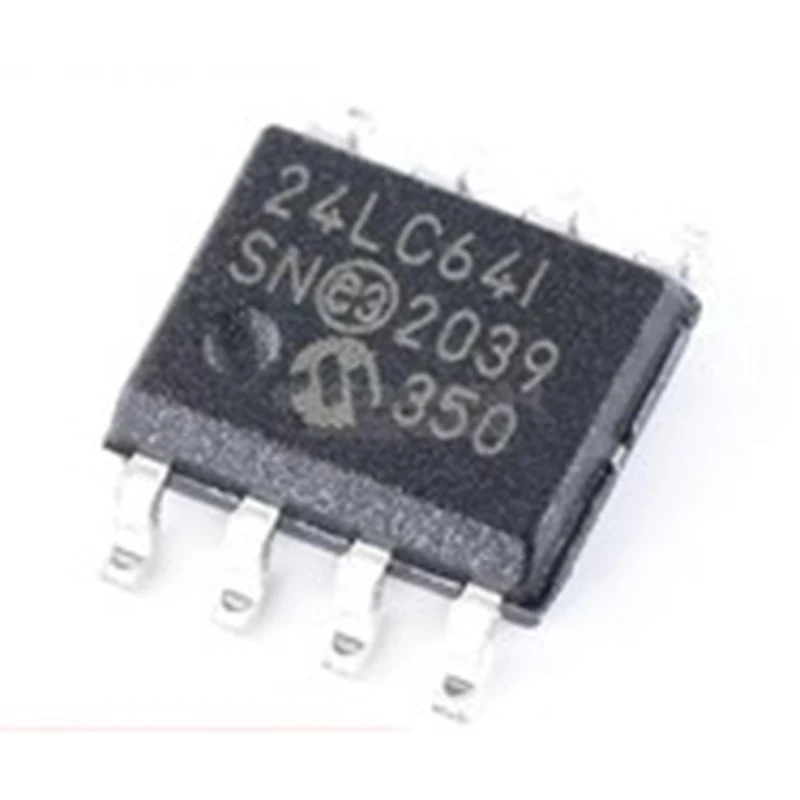 Оригинальный Новый 24LC64 24LC64-I/SN PIC24LC64-I SOP8 автомобильный чип памяти IC автомобильные аксессуары, 1 шт./лот
