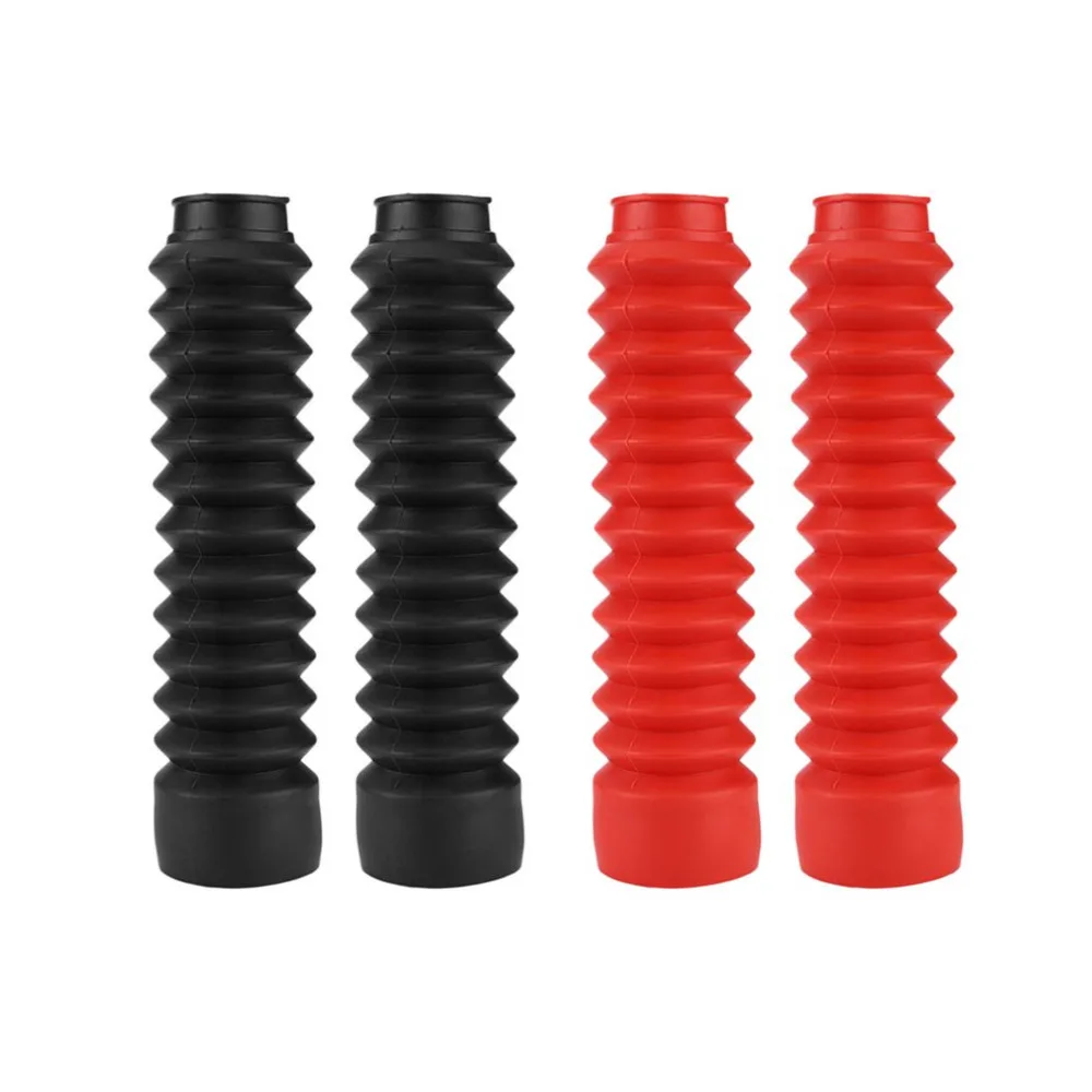 Новинка 1 пара передняя вилка крышка амортизирующая защита гетры мотоциклетные