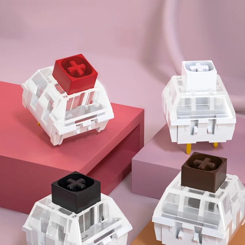 Kailh Box белая красная коричневая и черная 3-контактный переключатель оригинальная