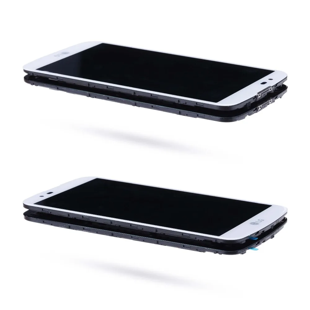 Дисплей для LG K10 K410 K430 K430DS K420N 420N K10 Lte LCD в сборе с тачскрином на рамке Черно-белый
