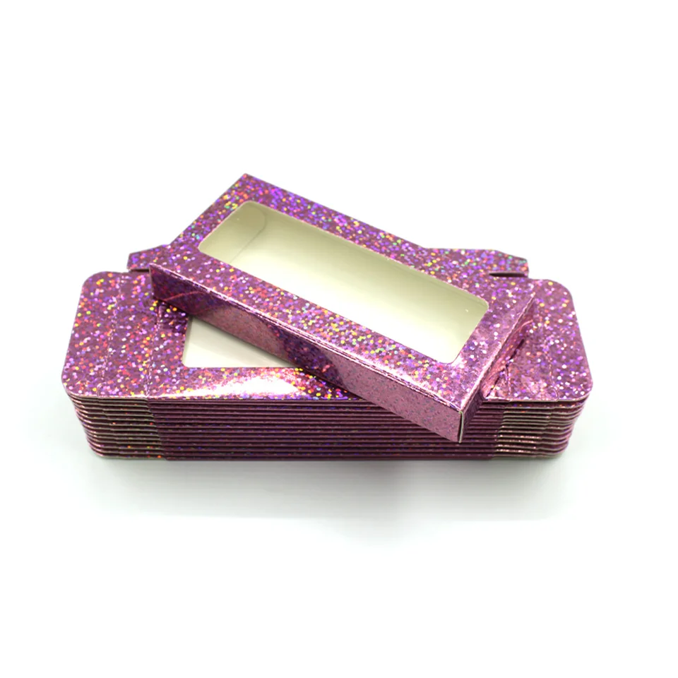 Прямоугольная картонная коробка для накладных ресниц 25 мм|Накладные ресницы| |