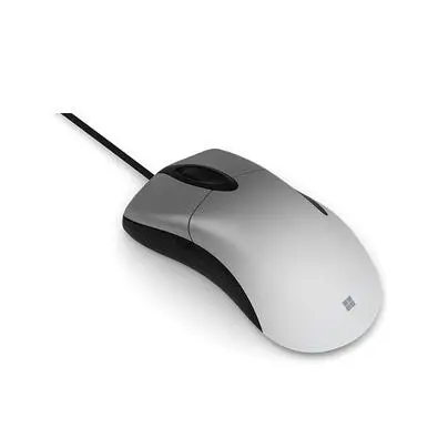 Microsoft Pro Intelli мышь 12000FPS проводная мышь Bluetrack Технология USB Мода для офиса и дома 16000 dpi - Цвет: Серебристый