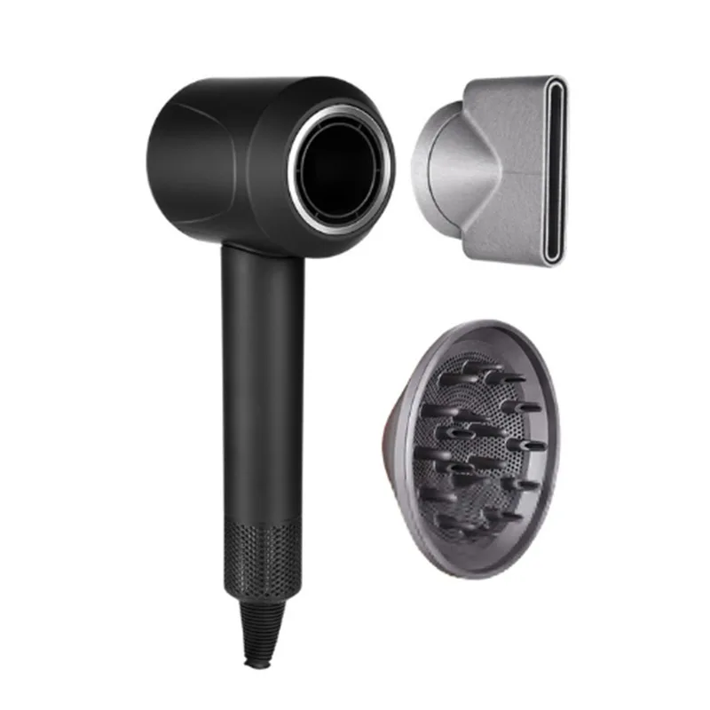 

Professional leafless blow hair dryer Anion strong wind smooth fast drying salon portable household no leaf barber hairdryer
