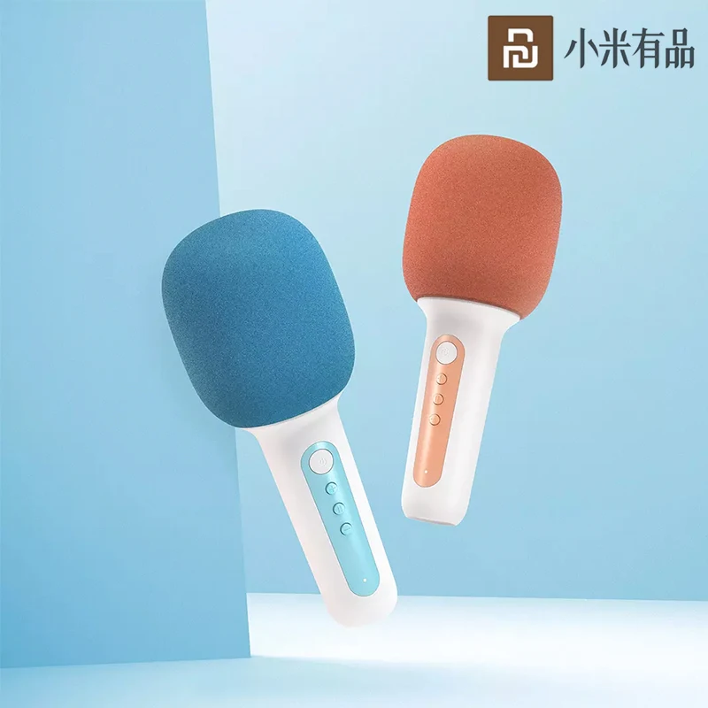 Портативный портативный микрофон Xiaomi Youpin с поддержкой Bluetooth беспроводной для