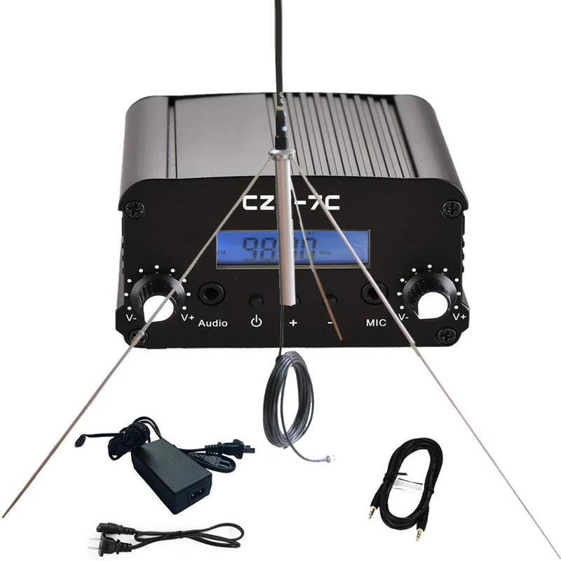 Горячая Распродажа 7W комплект FM-передатчика | Электроника