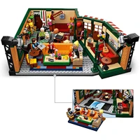 in stock new classic tv series american drama friends central perk cafe model building block figures brick 21319 toy gift kid