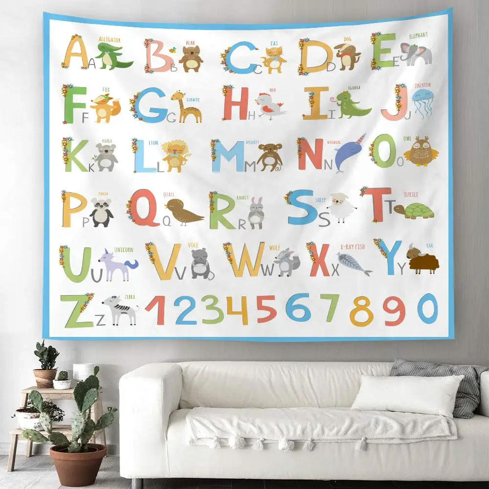 

Baby Animal Wall Hanging Tapestry Headboard Wall Art Bedspread Dorm Home Decor