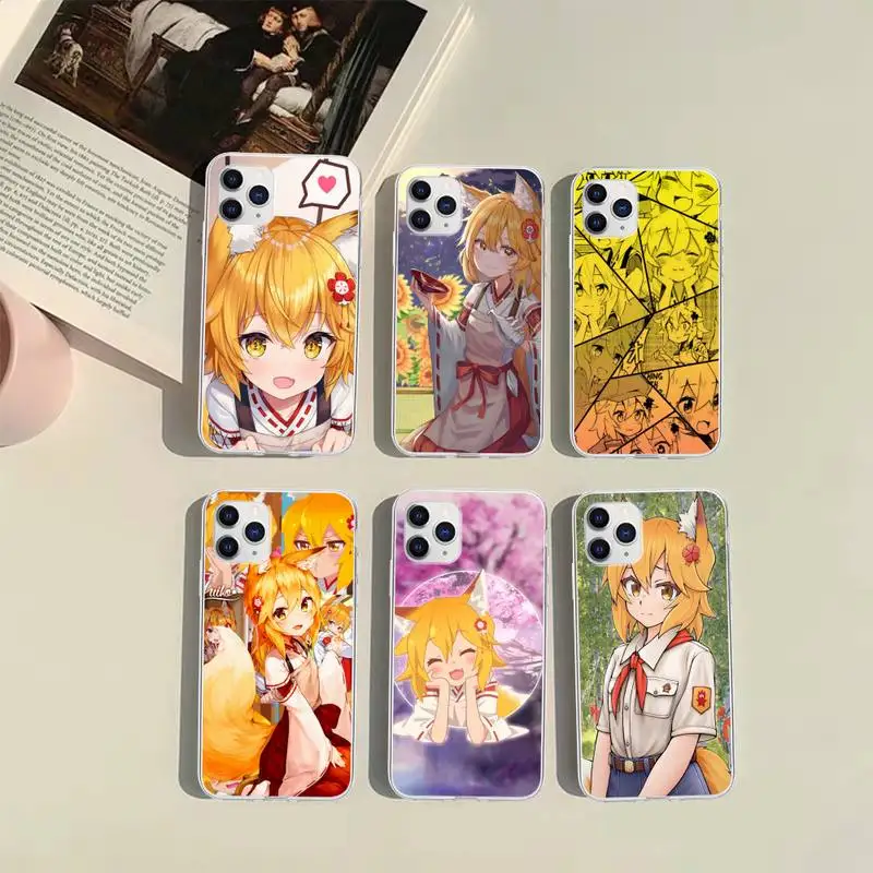 

Anime The Helpful Fox Senko San Phone Case For iphone 13 12 11 x xs xr 7 8 6 se 5 pro max mini 2020 soft Cover Fundas TM