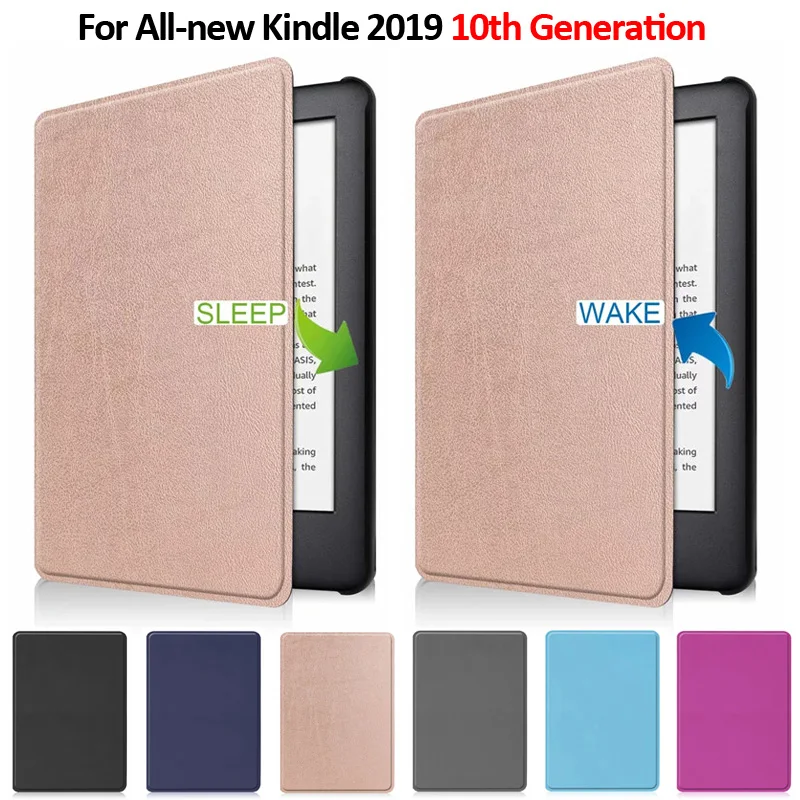 Светильник Тонкий чехол для funda kindle 10 го поколения 2019 умная электронная книга Capa