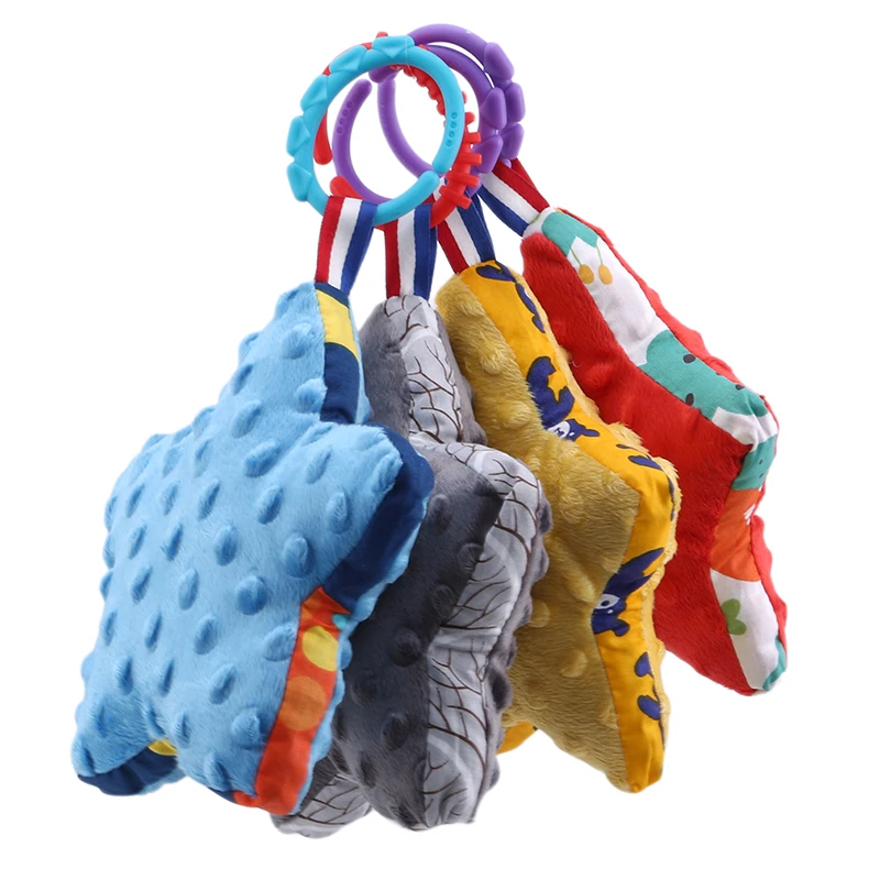 Успокаивает маленькая звезда висячая кукла ручной Куклы Интерактивная ткань