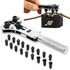 Инструменты для ремонта часов комплект футляр для наручных часов Открыватель регулируемый винт для снятия задней крышки гаечный ключ инструмент для ремонта корпус часов открывалка ключ, дюймовый стандарт часы