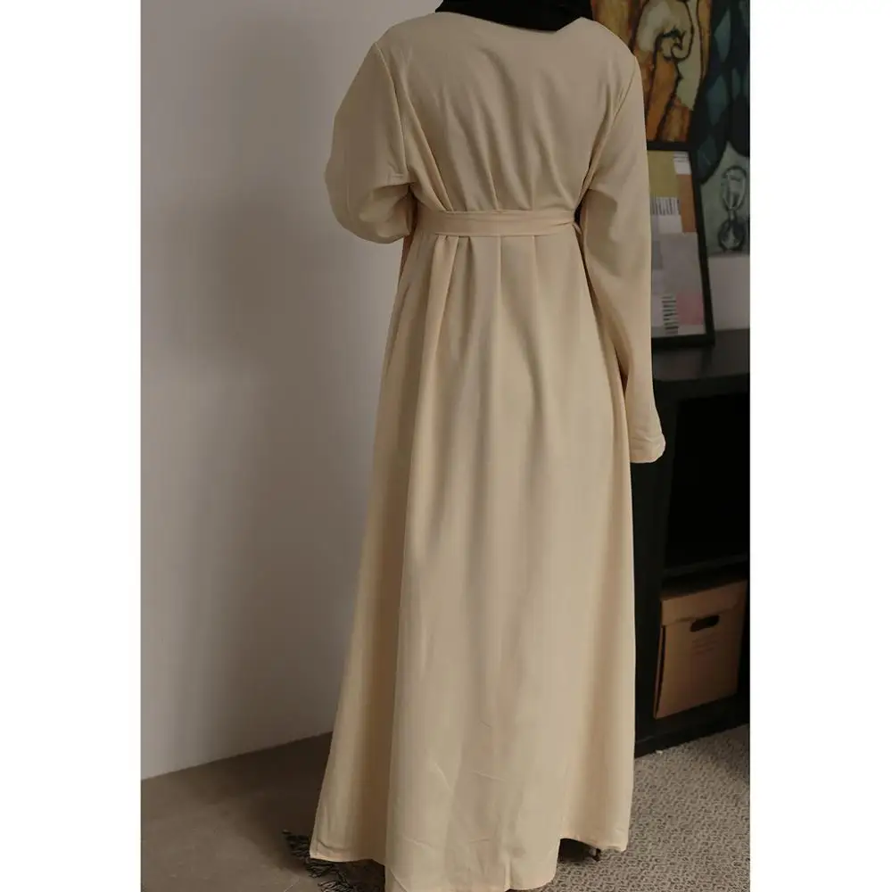 New Abaya Dubai Middle East Kimono Turkish Islamic Robe Muslim Dress Abayas For Women Fashion Moroccan Clothing | Тематическая