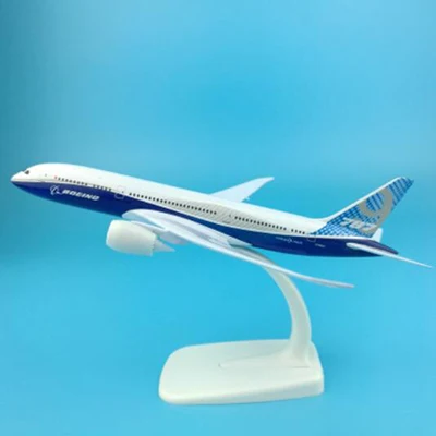 20 см 1:300 масштаб Airbus Boeing Airlines самолеты самолет сплав модель игрушки коллективные детские игрушки F коллекции - Цвет: Boeing B787-9