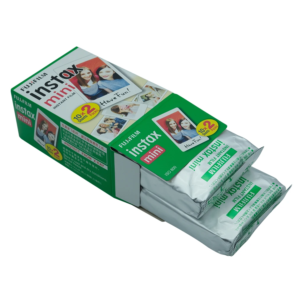 Fujifilm 10-100 Sheets Fuji Instax Mini White Edge Films For Instant Camera 8 9 11 7s Photo Paper 3 Inch |