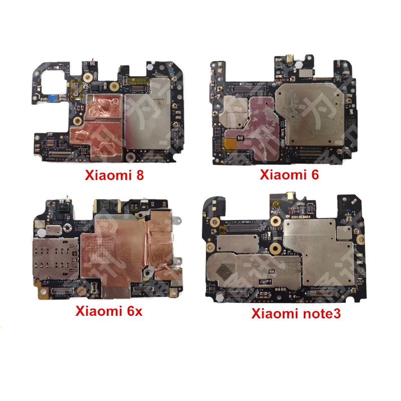 Материнская плата Xiaomi 6X A2 64 ГБ 100% разблокированная оригинальная материнская 4 Гб +