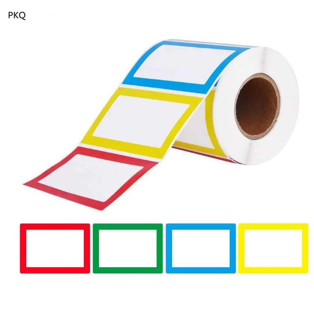 Пустые именные этикетки квадратные наклейки 89*57 мм герметичная этикетка |