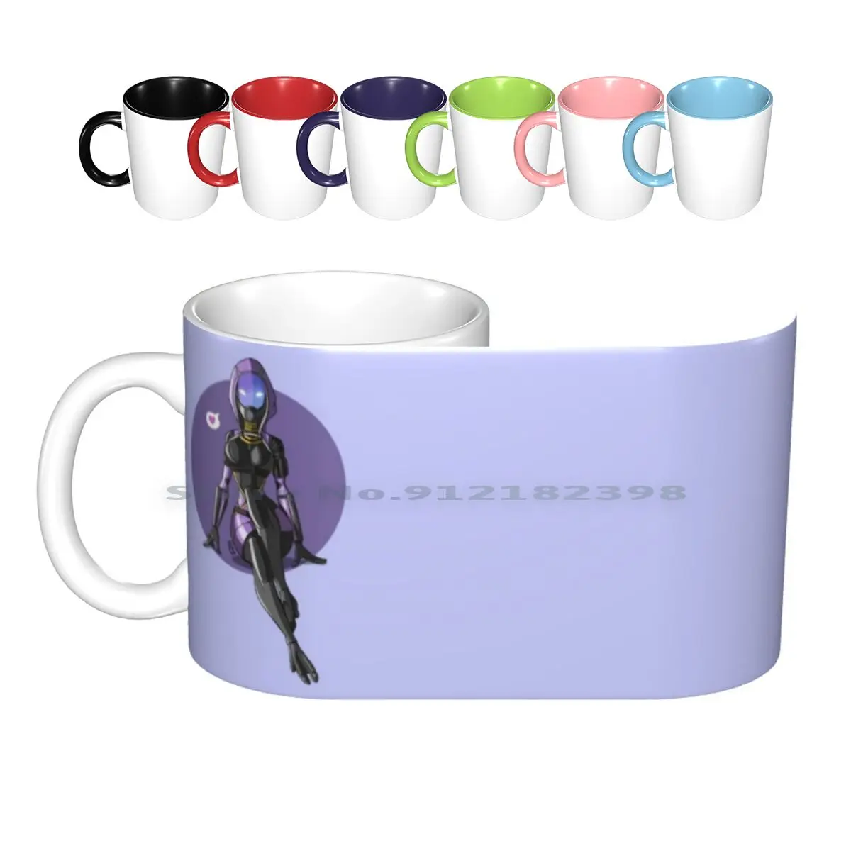 

Tali Zorah от милой девушки, керамические кружки, кофейные чашки, кружка для молока, чая, Тали, квариал, игры для массового эффекта, Scifi Pinup Happy Love