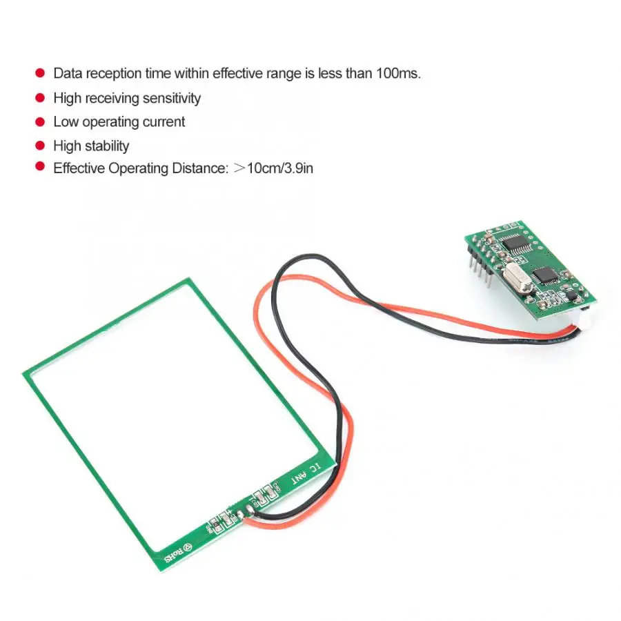 RFID беспроводной радиоприемник 13 56 МГц Частота IC-RS232 интерфейс