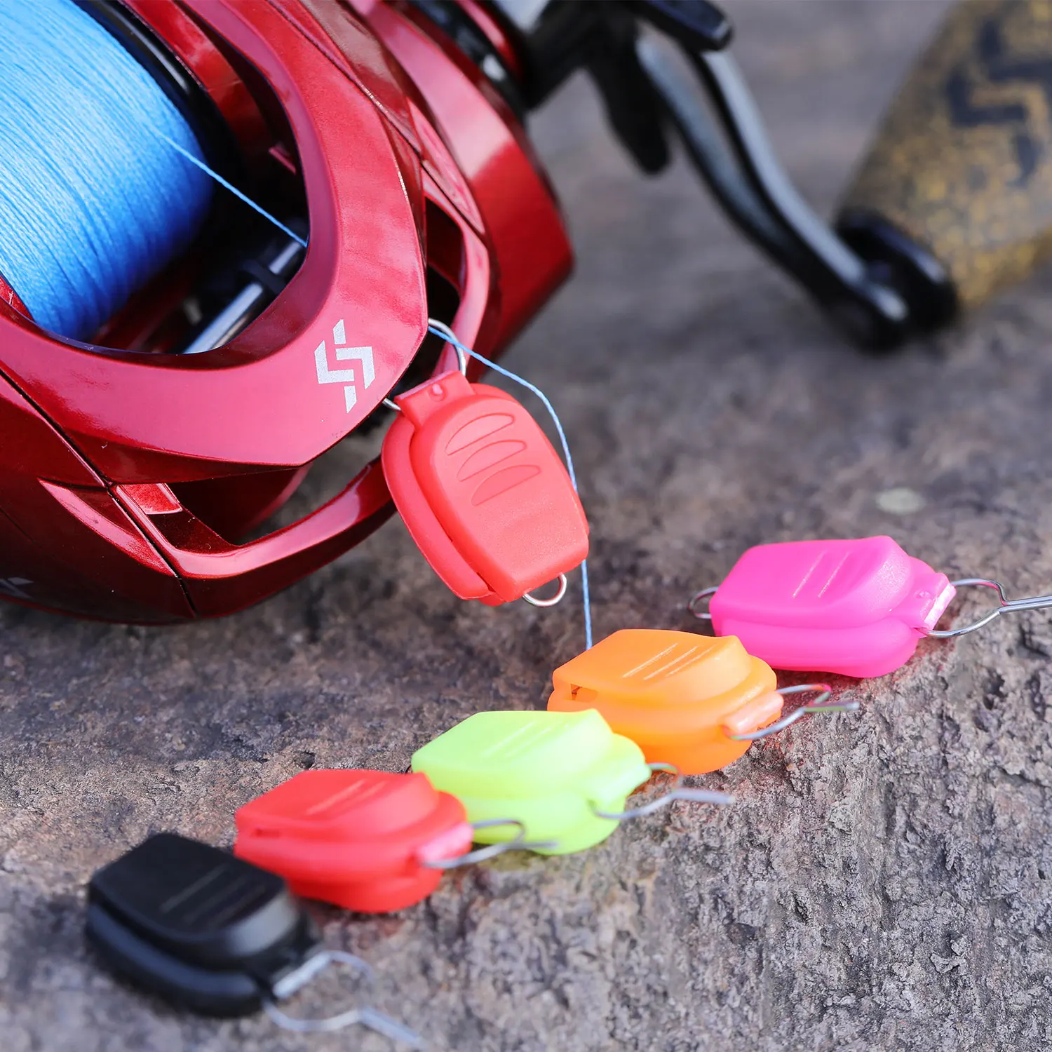 Sougayilang Рыболовная катушка 5 шт./лот держатель для рыболовной лески застежка стоп