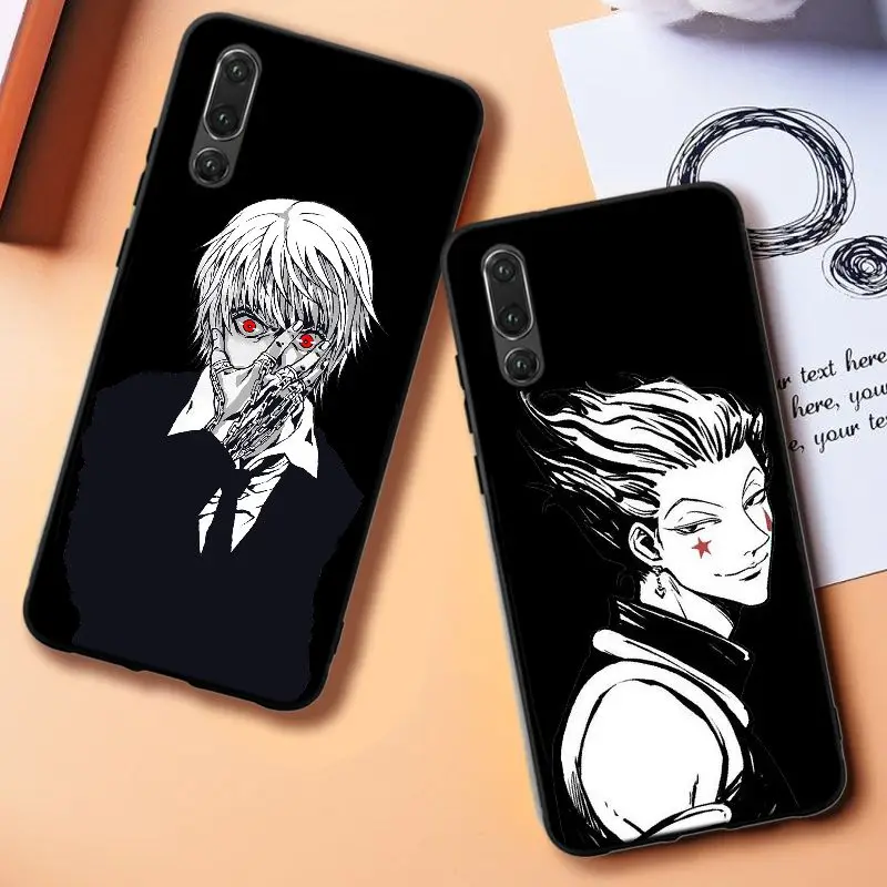 Hisoka чехол для телефона с аниме Hunter X hunter Для HUAWEI Mate 10 20 30 P10 P20 P30 Lite Plus Pro японский