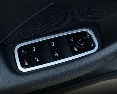 

4 * крышка кнопки внутреннего стеклоподъемника из алюминиевого сплава для Porsche Panamera 2017-2020
