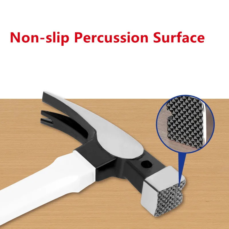 1PCS Magnetic Claw Hammer for Woodworking Automatic Nail Suction Multifunction Non-slip Shockproof Steel Hand Tool | Инструменты