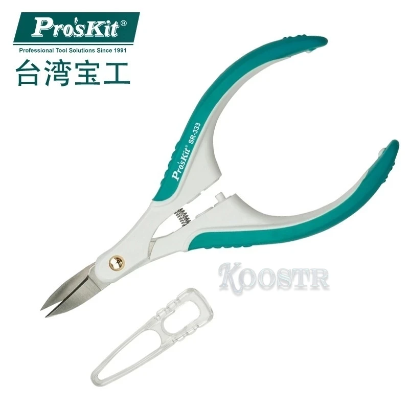 

Pro'sKit SR-333 многофункциональные лезвия из нержавеющей стали точные ножницы электронные печатные платы ножницы режущие инструменты