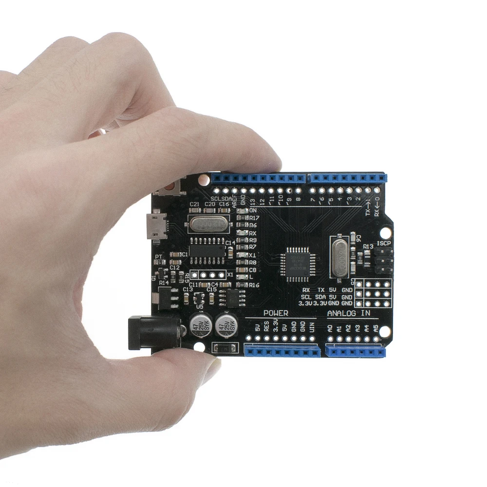 Один комплект tenstar Robot UNO R3 ATmega328P/CH340G Чип 16 МГц для Arduino UNO R3