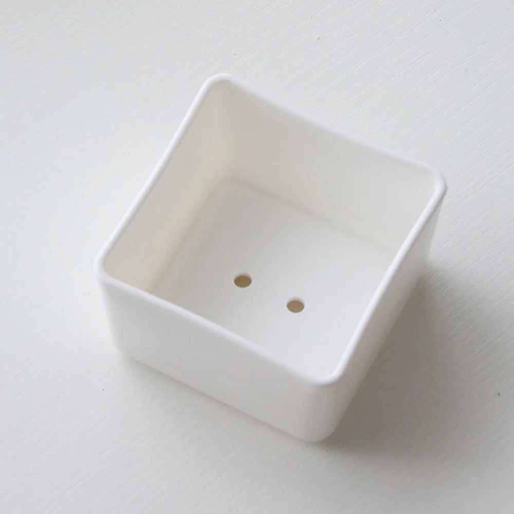 Мини пластиковые горшки для суккулентов цветочные домашнего офиса украшения