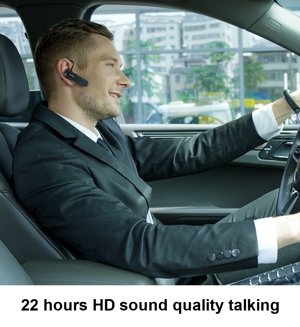 Новинка Bee B30 Bluetooth наушники 22H время разговора Поворотная гарнитура громкой связи беспроводные наушники с шумоподавлением Микрофон для телефона