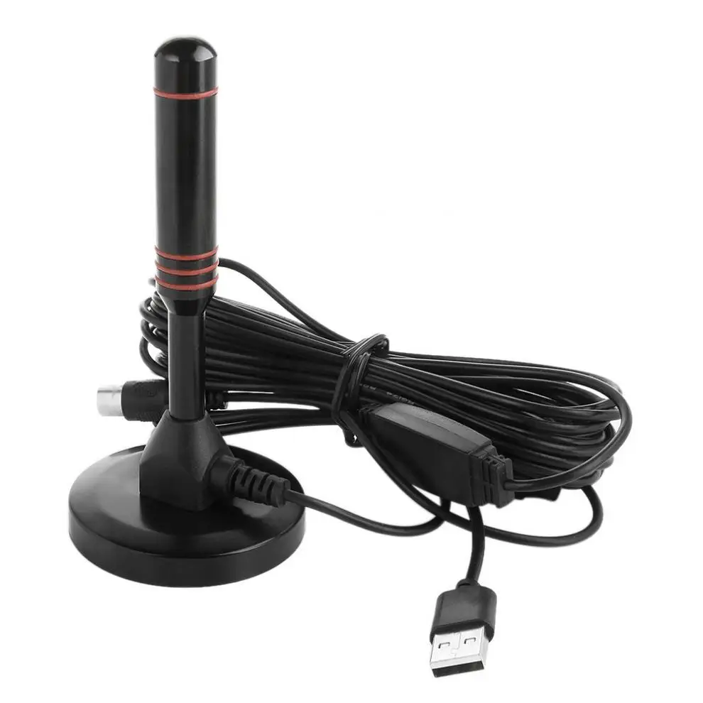 22dbi 120 милей диапазон Крытый цифровой HD tv ATSC ISDB DVB-T2 DVB-T tv Atenna с Ледовым разъемом и USB для ТВ/автомобиля