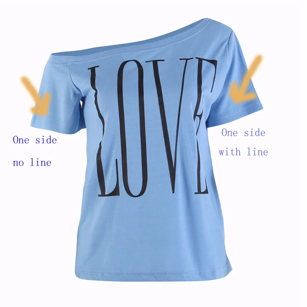 Женская Повседневная футболка в стиле Харадзюку топы с надписью LOVE коротким