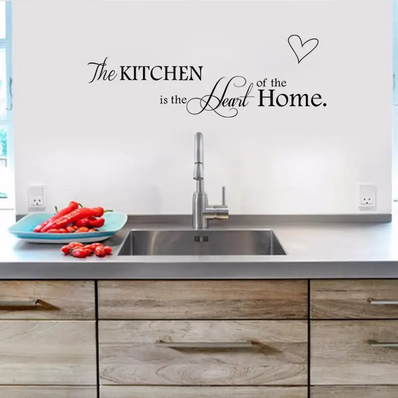 New Kitchen is Heart of the Home настенное украшение с буквенным рисунком домашний декор