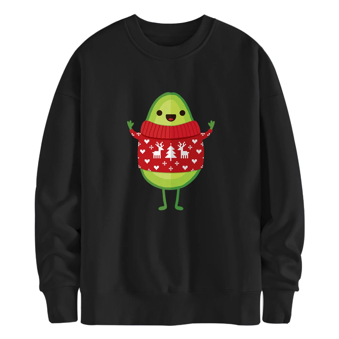

Avocado Long Sleeve Man's Sweatshirts Christmas Hoodies 2020 New Arrival Hoody Streetwear Man Tracksuits White Moletom Masculino