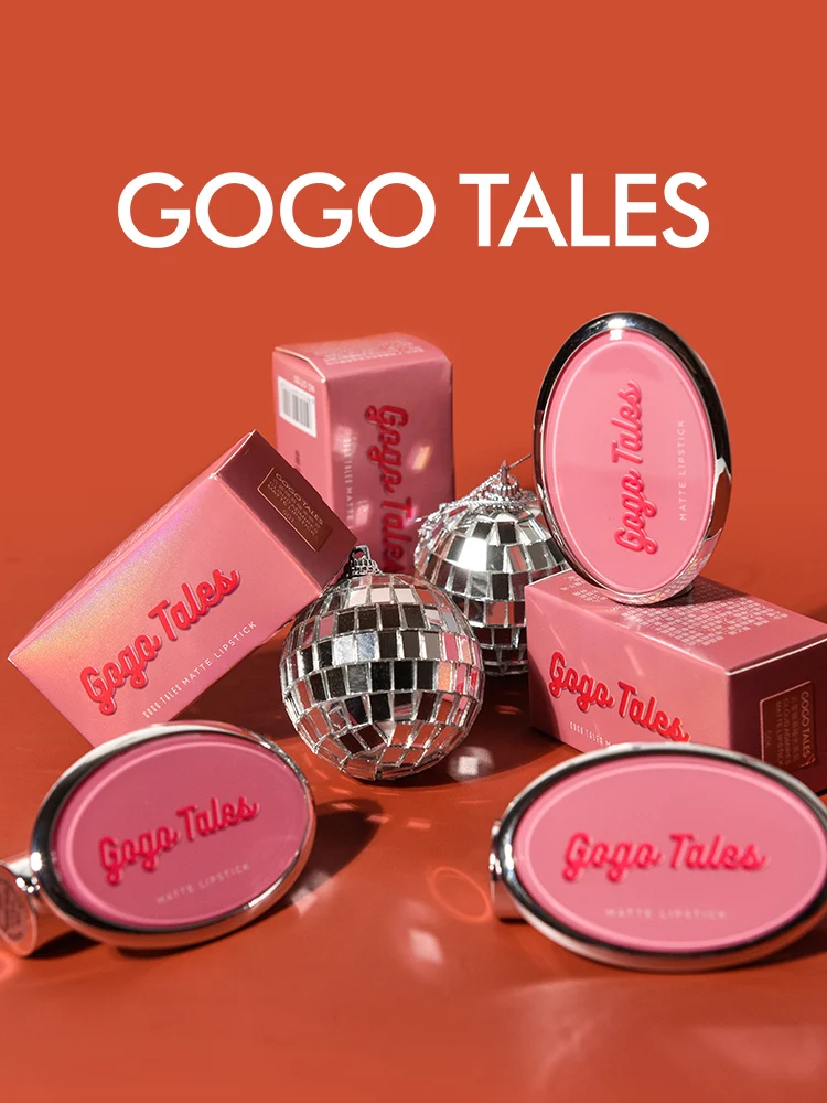Gogo tales бархатная матовая помада карандаш с зеркалом мягкий резной крем для губ