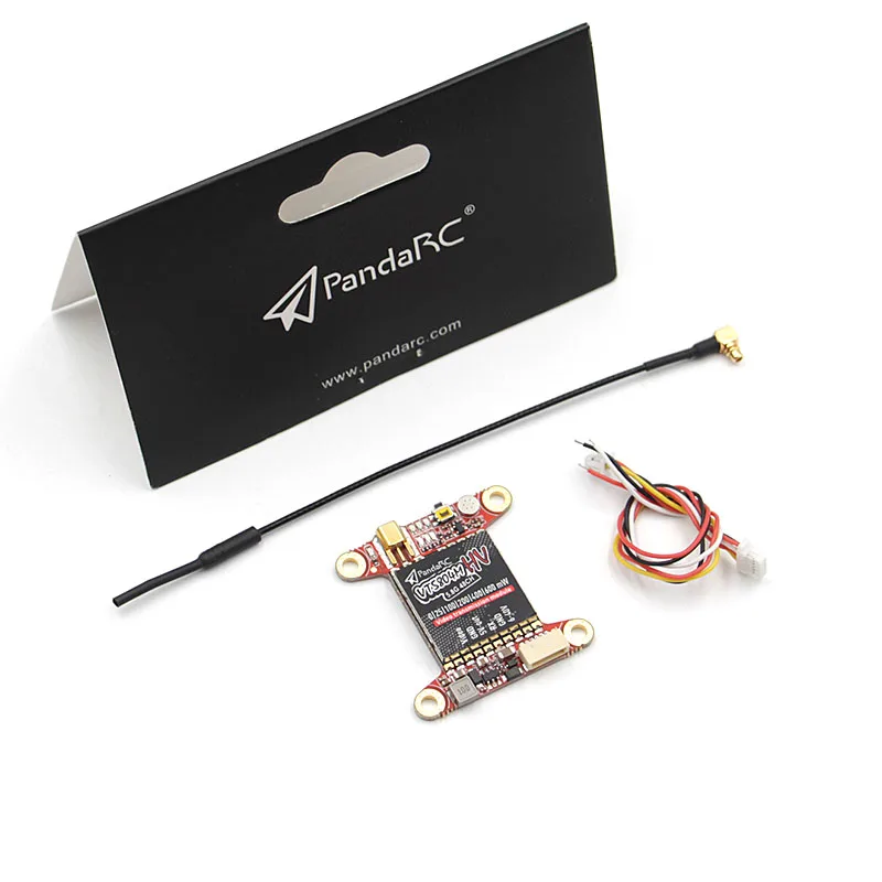 Передатчик изображения PandaRC VT5804M HV 5 8G для FPV ру дрона 48 каналов регулировка OSD 0 МВт