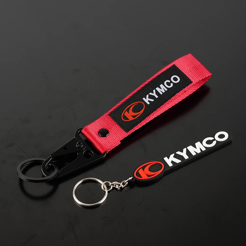 

Motorcycle Keychain For KYMCO AK550 XCITING 250 300 Downtown 200i 300i 350i 300 350 AK 550 CT250 CT300 400S 500 Keyring Red