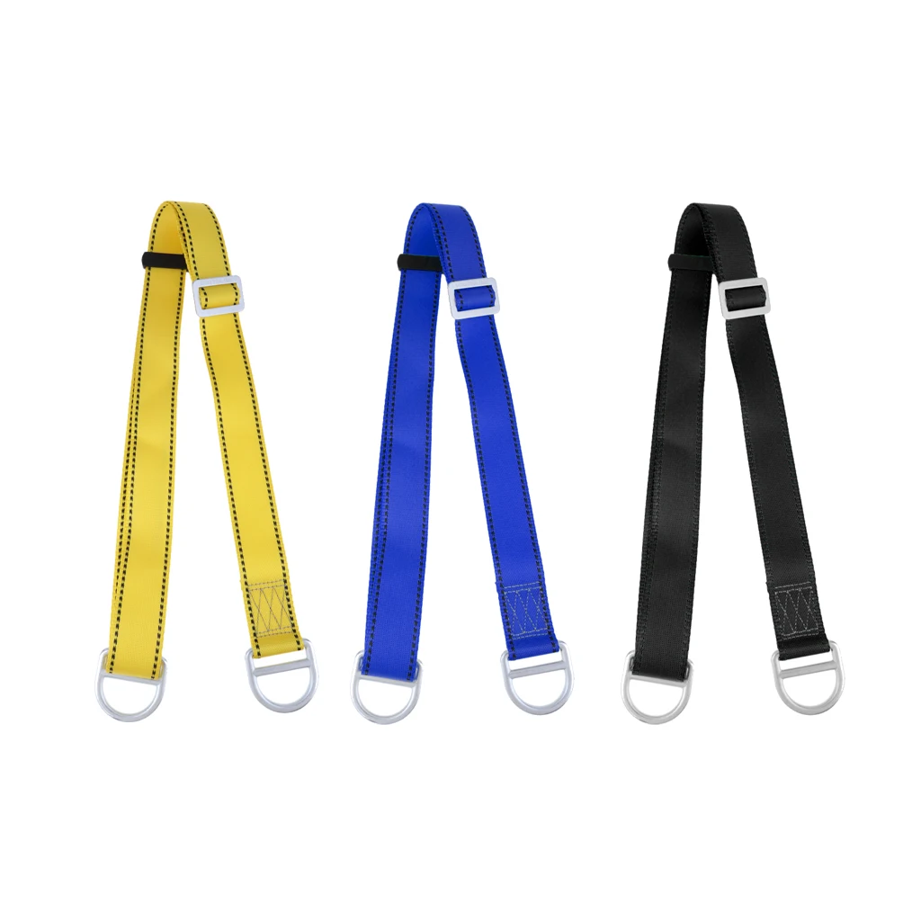 Открытый скалолазание Регулируемый нейлоновая сетка стропа защиты от падения