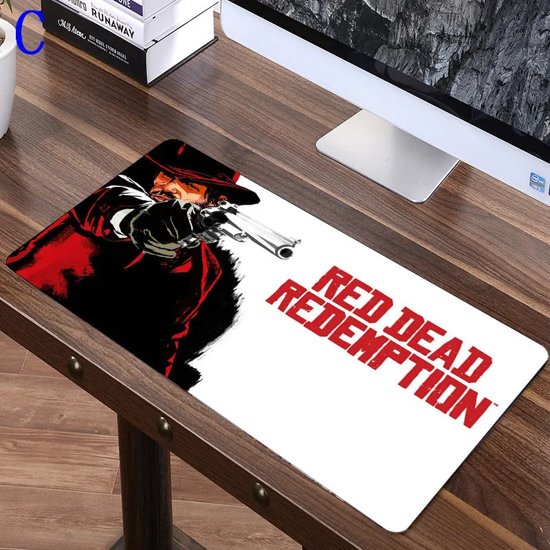 Большой коврик для мыши 60X30cm Red Dead Redemption 2 скоростной Игры Геймер игровой XL
