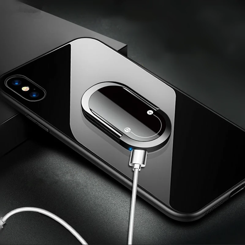 Кольцо Зажигалка чешуйчатая Вольфрамовая проволока USB удобная зарядка держатель для мобильного телефона Коллекция подарков