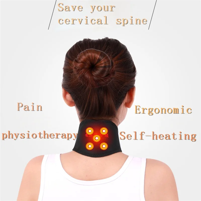 1 шт. Турмалин самонагревающийся шейный пояс защита спонтанная нагревательный