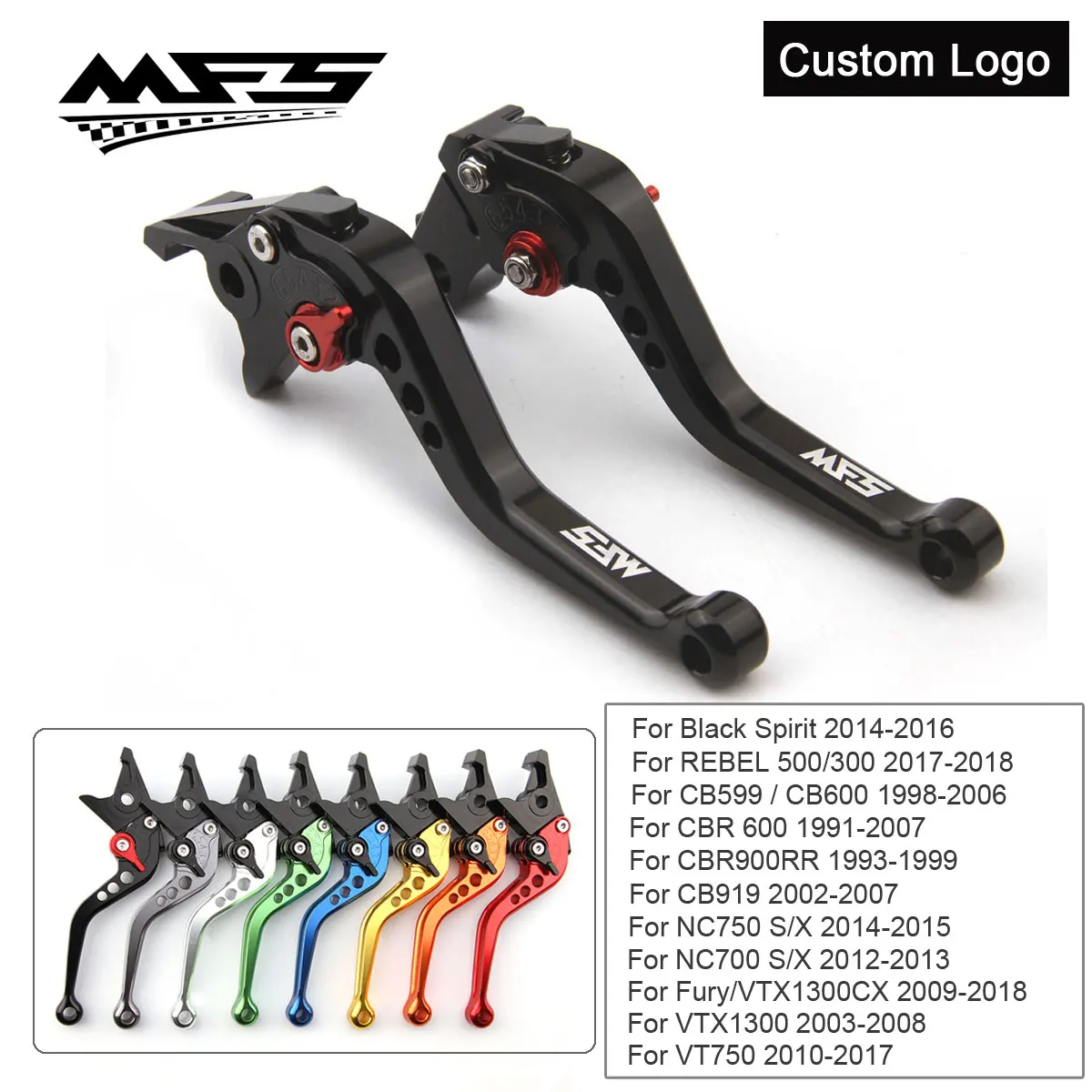 CNC тормозные рычаги сцепления ручка для Honda CBR600 F2 F3 F4 F4i CB599 CB600 Hornet CBR900RR CB919 NC700