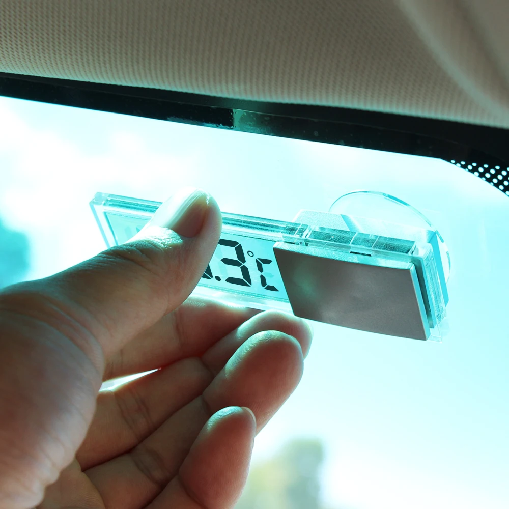 Автомобильный ЖК-цифровой термометр смарт-номер дисплей Температура для Volkswagen VW