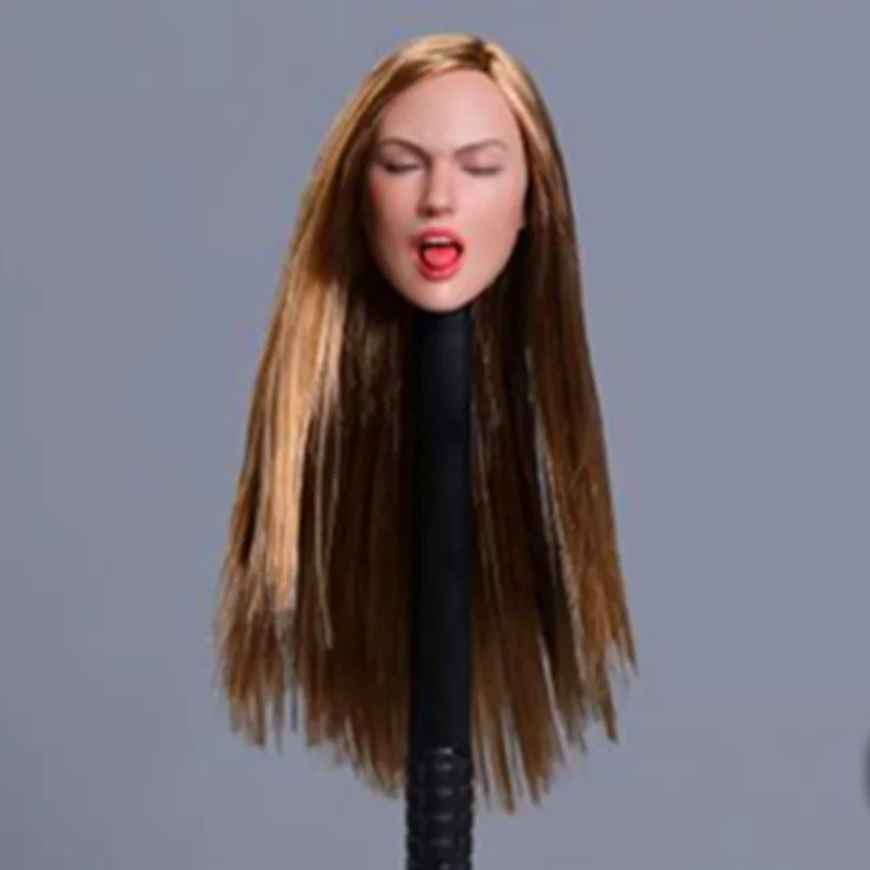 Масштаб 1:6 модель женщины девочка несколько выражений голова скульптуры женщина