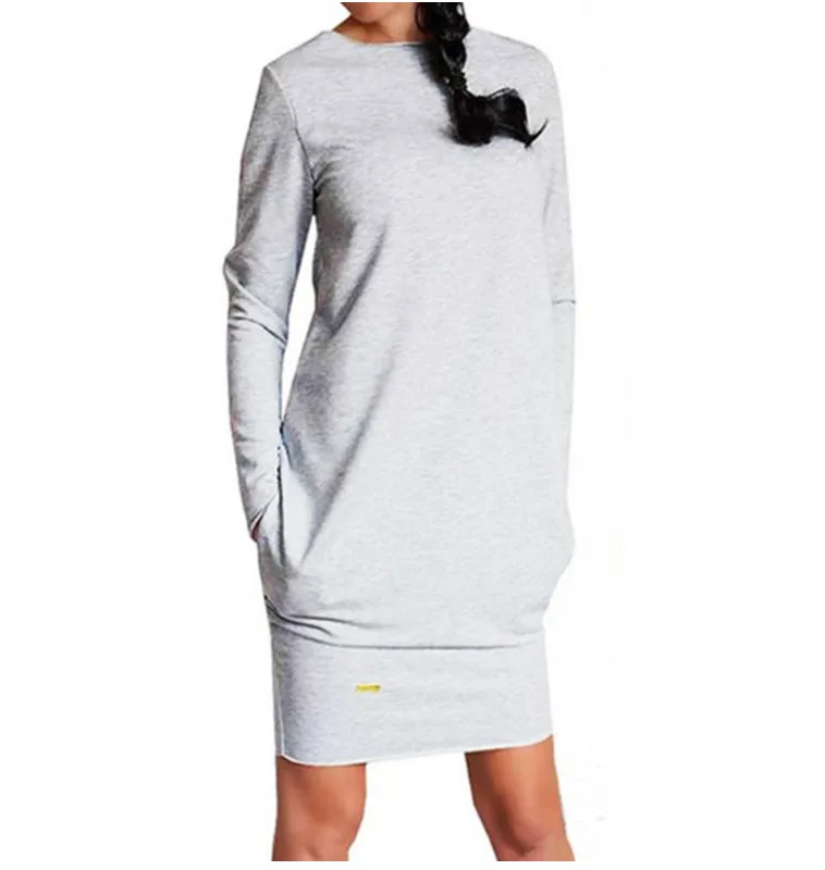 2019 Брендовое осеннее женское платье хлопковая Повседневная блузка рубашка