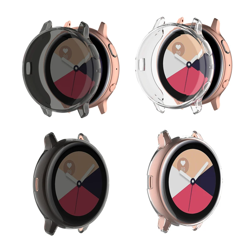 

For Samsung Galaxy Watch Active2 Smart Watch 40mm830 Galvanized Tpu All-inclusive Protective Shell