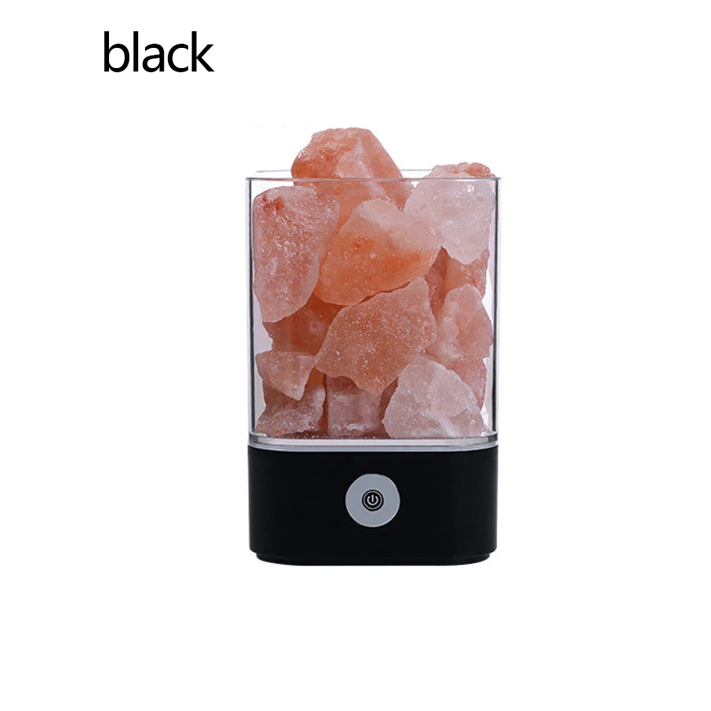 Хрустальный светильник натуральная Гималайская солевая лампа светодиодная