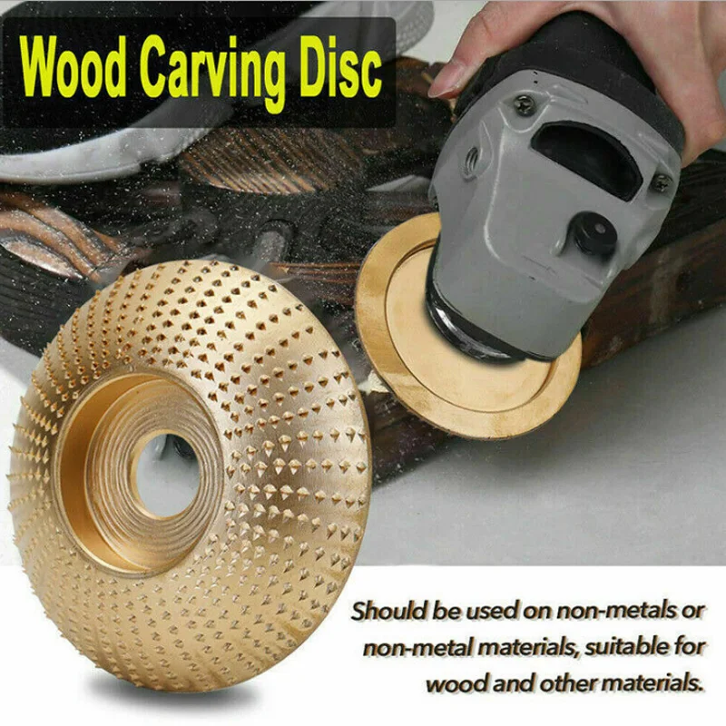 

Carpenter's grinding plastic thorn plate angle grinding tea plate