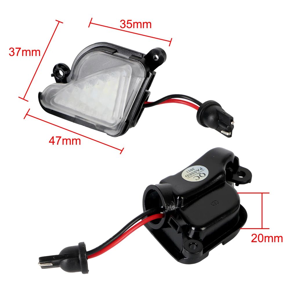 Автомобильные светодиодсветодиодный фонари 12 В для кабины подсветка Canbus под